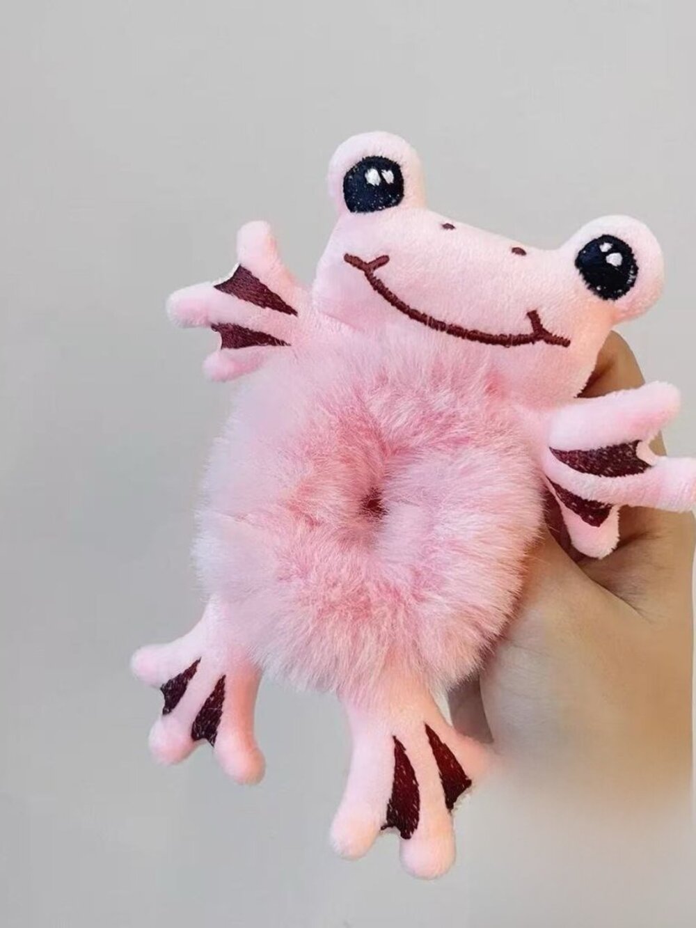 Cute 3D Plush Animal Bear Rabbit Scrunchies